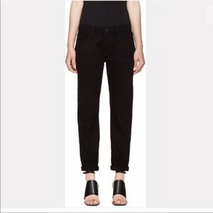 Frame- Black Le Grand Garçon Sussex Jeans Size 24
